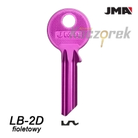 JMA 141 - klucz surowy aluminiowy - LB-2D fioletowy